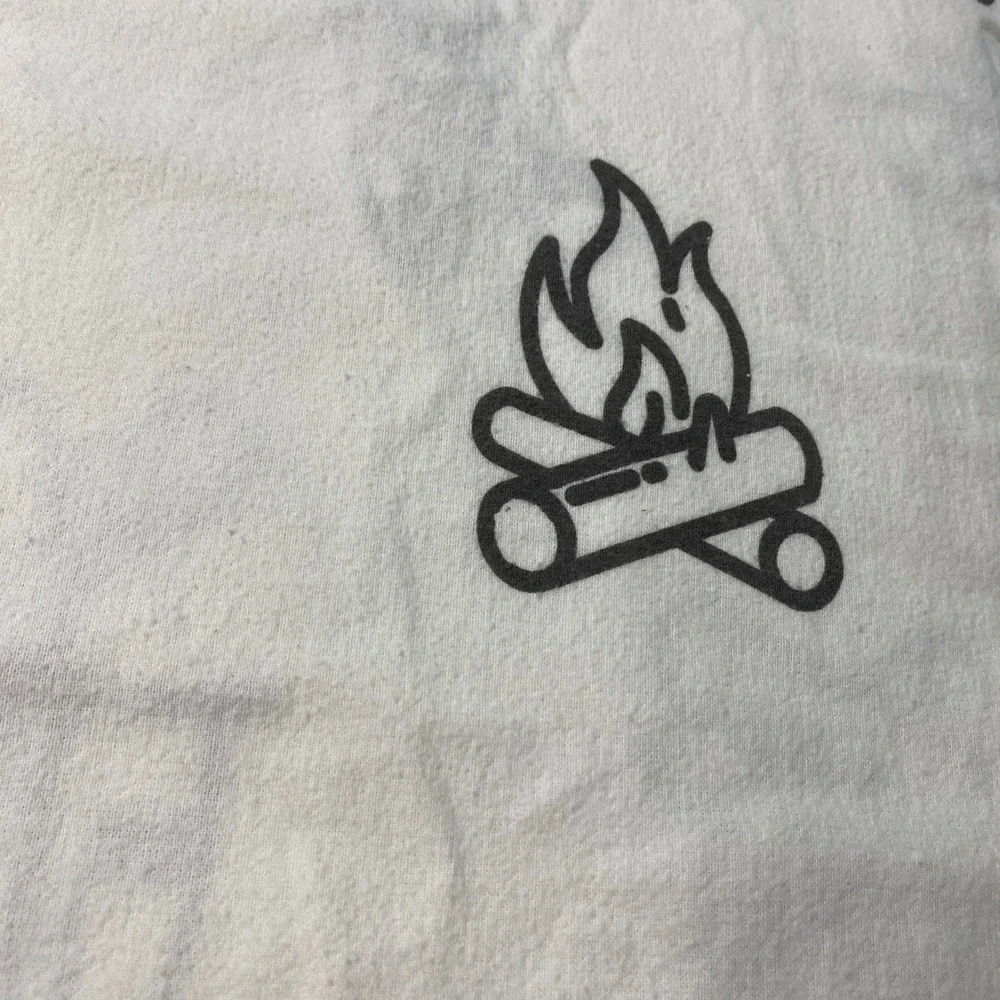 Tribal Camp‎ Theme 100% Cotton King Sheet Set Deer Trees Tent Campfire Soft Cozy